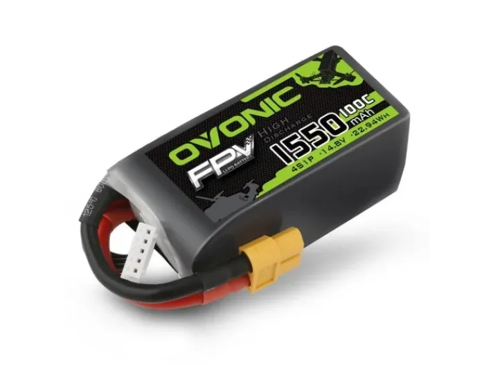 OVONIC 100C 14.8ვ 1550mAh 4S LiPo Battery
