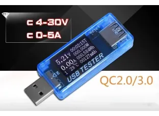 USB ძაბვის, დენის და ტევადობის მრიცხველი USB ძაბვის, დენის და ტევადობის მრიცხველი