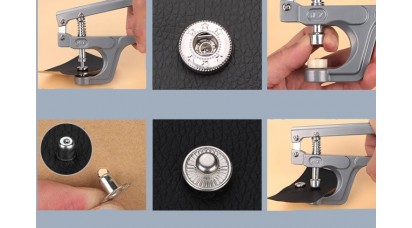 Button fastener tool