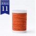 Round wax thread 0.4 mm, 0.5 mm, handmade
