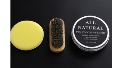 Leather products care - protective natural cream 100 gr.